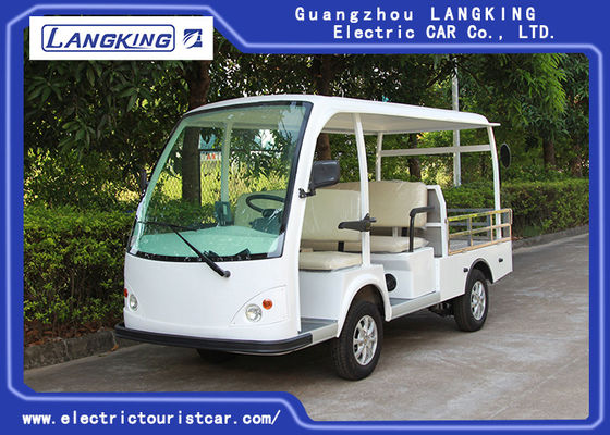 China Carro eléctrico de cuatro pasajeros del equipaje con el motor del ADC y la caja del cargo de poca velocidad proveedor