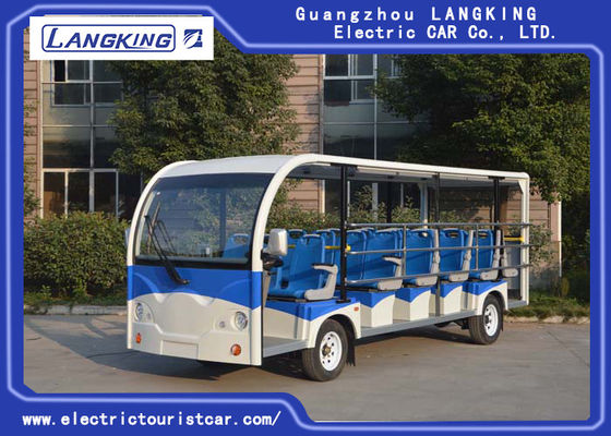 China 23 vehículos de lanzadera eléctricos plásticos de Seater 5300×1730×2250m m de poco ruido proveedor