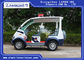 Carro de golf eléctrico de 4 Seater para la luz del coche de la travesía de la seguridad con cautela proveedor