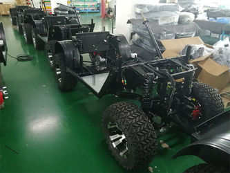 Guangzhou Langjie Electric Vehicle Co., Ltd. línea de producción de fábrica