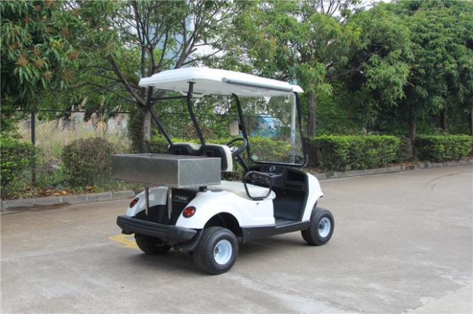 2 mini cochecillos motorizados eléctricos del golf de los carros de golf de la persona con la caja del cargo 0