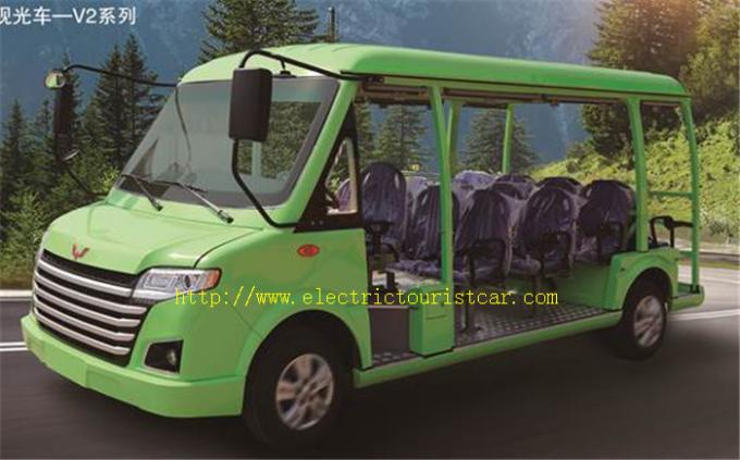 Autobús de visita turístico de excursión eléctrico de 18 asientos, servicio de autobús de escuela con las puertas 30 kilómetros por hora 0