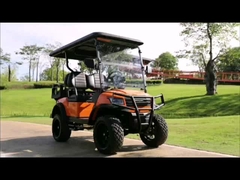 Batería de 48 V Dirección de mano izquierda Autobús eléctrico 4 asientos para el transporte de campos de golf