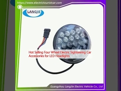 Accesorios de autos de turismo eléctricos de cuatro ruedas de venta caliente para faros LED