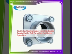 Sistema de dirección eléctrico del coche Centro delantero Doble parte de reparación para carros de golf Club Carro piezas de repuesto eléctricas