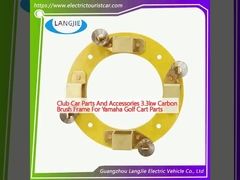 Repuestos y accesorios para automóviles de club 3,3kw Cuadro de cepillo de carbono para repuestos para carros de golf de Yamaha