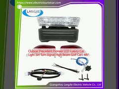 Clubcar Precedent Pioneer LED lujoso coche conjunto de luces de giro señal de luz de alto alcance Golf Cart 48V