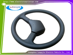 Volante de cuero Marshell con diseño de textura antideslizante para automóviles turísticos