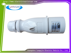 Enchufe de carga para carros de golf y autobuses turísticos Y-20 013A-6 IP44 2P