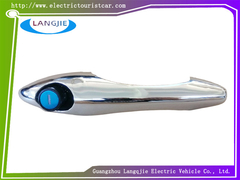 Manilla de puerta de cerradura plateada cromada Negro LVTONG Accesorios de autobús turístico