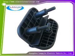 Visitas turísticas de la caja eléctrica de automóviles bisagra de la puerta LVTONG Accesorio de bisagra cuadrada redondeada de hierro negro