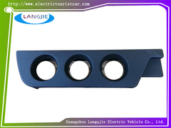 Carro de turismo eléctrico 3 agujeros pared de recordatorio de plástico EAGLE panel trasero tapa de luz trasera