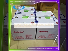 Batería de automóvil de plomo ácido 6V 170AH Marshell para el coche del club de golf Carretera de piezas y accesorios