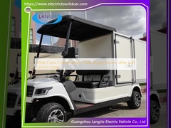 Color blanco 2 asientos Buggy eléctrico de servicio eléctrico de servicio eléctrico de golf Carro para hotel