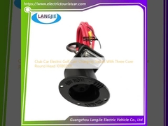 CIub Car Electric Golf Cart Socket de carga con cabeza redonda de tres núcleos 101802101