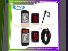 CIub Car DS Kit de iluminación de carros de golf importados, faros delanteros izquierdo y derecho, luces traseras LED