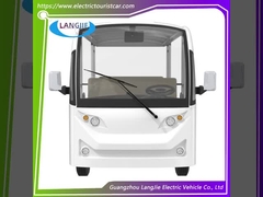 Autobús turístico eléctrico de 14 asientos y eficiencia con controlador de motor de CA para autobús turístico infantil 72V 7.5KW