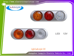 Auto de turismo eléctrico de cuatro ruedas EAGLE Rear taillight Assembly Enclosed Exhaust Light Accesorios