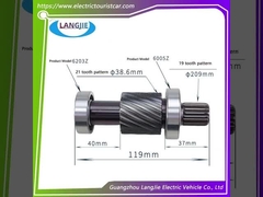 Motor de eje trasero importado EZGO TXT con un eje para accesorios de coches eléctricos de turismo y patrulla