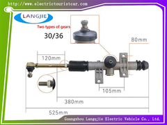 Carro de golf eléctrico LVTONG Vehículo turístico Componentes de montaje del volante