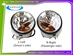 Faros eléctricos para vehículos de turismo, faros de giro para patrullas, accesorios universales