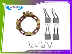 Partes para soportes de cepillos de carbono para motores eléctricos para vehículos de turismo y patrullaje eléctricos LVTONG