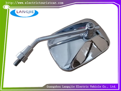 LVTONG Accesorios de espejo retrovisor de alta definición delantero para coches antiguos eléctricos de cuatro ruedas