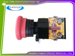 Accesorios del interruptor de botón de emergencia con forma de hongo para autobús turístico eléctrico Marshell