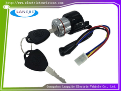 Piezas del interruptor de arranque con llave de 4 cables para coche patrulla turístico eléctrico Marshell