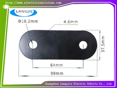 EZGO RXV Carrito de golf Sightseeing Placa de fijación de placa de acero Piezas