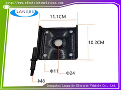 Placa de baja presión de la base de la placa de acero trasera Marshell coche de patrullaje eléctrico