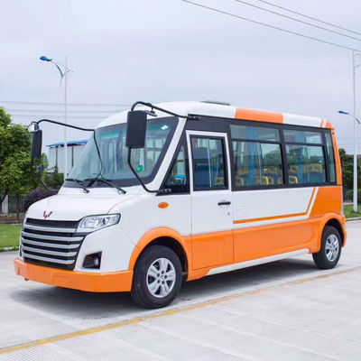 China Forme los carros blancos anaranjados de la compañia de electricidad, autobús eléctrico de la ciudad 30km/H para el parque proveedor