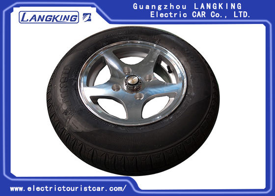 China Bordes y neumáticos de aluminio, tamaño estándar del carro de golf de las piezas del cochecillo del golf del coche del club proveedor
