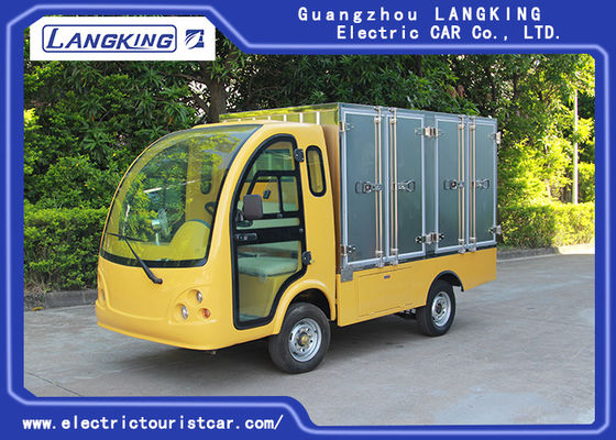 China 2 pasajeros Golf el carro de la comida que carga 900kgs/el coche de carga eléctrico con la puerta proveedor