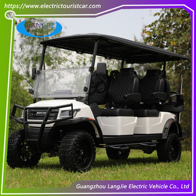 Un buen precio. 6 pasajeros coche de caza eléctrico mini autobús de batería con sistema de cambio de corriente de 48V en línea
