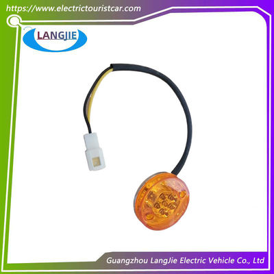 Un buen precio. Luces traseras LED, luces de freno circulares Marshell Naranja 12V Luces de indicador de parada Accesorios para carros de golf en línea
