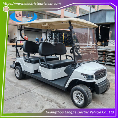 Un buen precio. 48 Volt Club Car Cuatro plazas de coche eléctrico controlador de CA eléctrico Golf Club Carro para hotel en línea