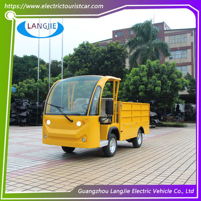 Un buen precio. 5KW Coche eléctrico de dos asientos AC 48V con motor Carro de equipaje eléctrico para el resort en línea