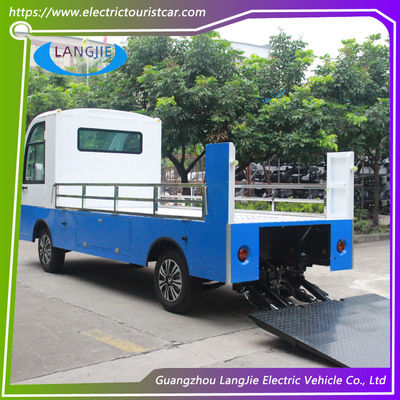 Un buen precio. 2 plazas Carro de equipaje eléctrico con silla cómoda motor AC 5KW para hotel en línea