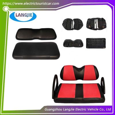 Un buen precio. Club Car Golf Car Club Car Precedente cubierta de cuero rojo para los asientos delantero y trasero en línea