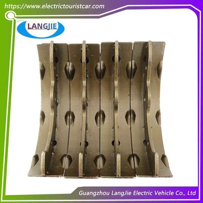 Un buen precio. 4 juegos de piezas de cuero de pastillas de freno adecuadas para el carro de golf EZGO TXT en línea