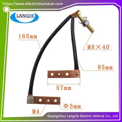 Un buen precio. Cables de cobre para el motor eléctrico del cepillo de carbono para el carrito de golf EZGO y los componentes del carrito de turismo en línea