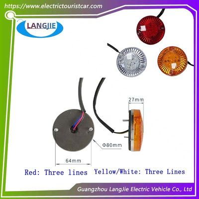 Un buen precio. Vehículos de turismo y patrullaje eléctricos de Marshell con luces traseras LED de 8 cm en línea