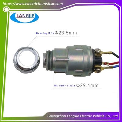 Un buen precio. Interruptor de bloqueo de arranque de 2 cables y 3 cables para vehículos eléctricos de turismo y carritos de golf en línea