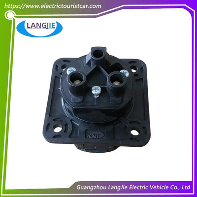 Un buen precio. Carro de patrullaje eléctrico LVTONG 48V Socket de cargador negro original en línea