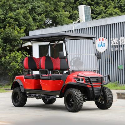 Un buen precio. 48V 4 Seater Electric Golf Cart With 20-30 Km/H Speed And Lead-Acid Battery For Golf Courses en línea