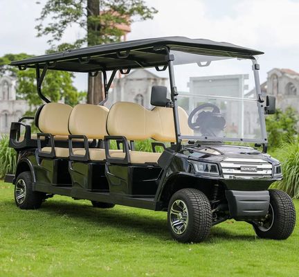 Un buen precio. 8 Seats Electric Golf Cart With 48V Battery And 30% Gradeability For Golf Courses And Tourist Resorts en línea