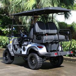 Un buen precio. Electric Golf Cart with 14-inch Off-road Tires Q235 High-strength Chassis and 10-inch Multimedia Display en línea