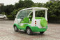 Cochecillo barato eléctrico del carro de golf del coche del club del carro de golf del pasajero del verde 4 para el hotel proveedor