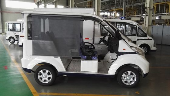 El coche patrulla eléctrico de poca velocidad 2+3 asienta rendimiento del carro de golf de 5 pasajeros alto